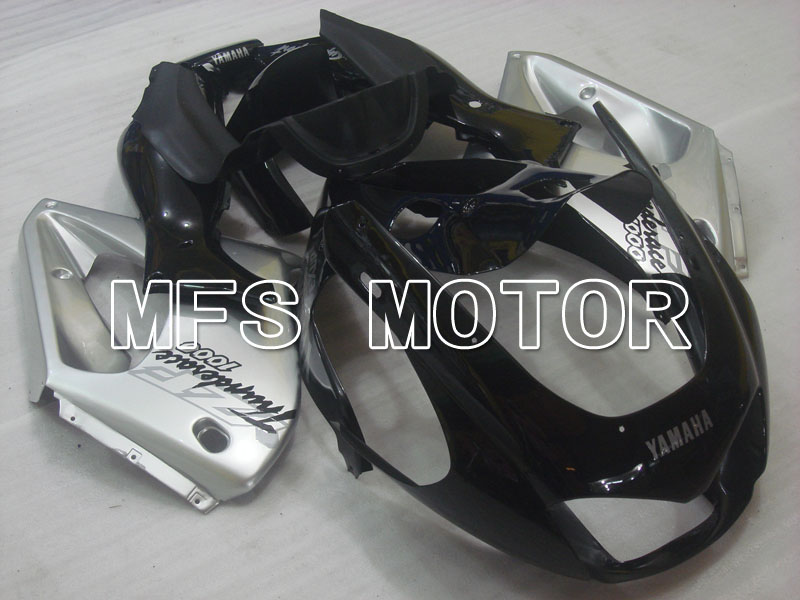 Yamaha YZF1000R 1997-2007 ABS Fairing - Factory Style - Black Silver - MFS4386