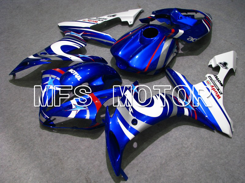 Yamaha YZF-R1 2004-2006 Injection ABS Fairing - FIAT - Blue White - MFS5011