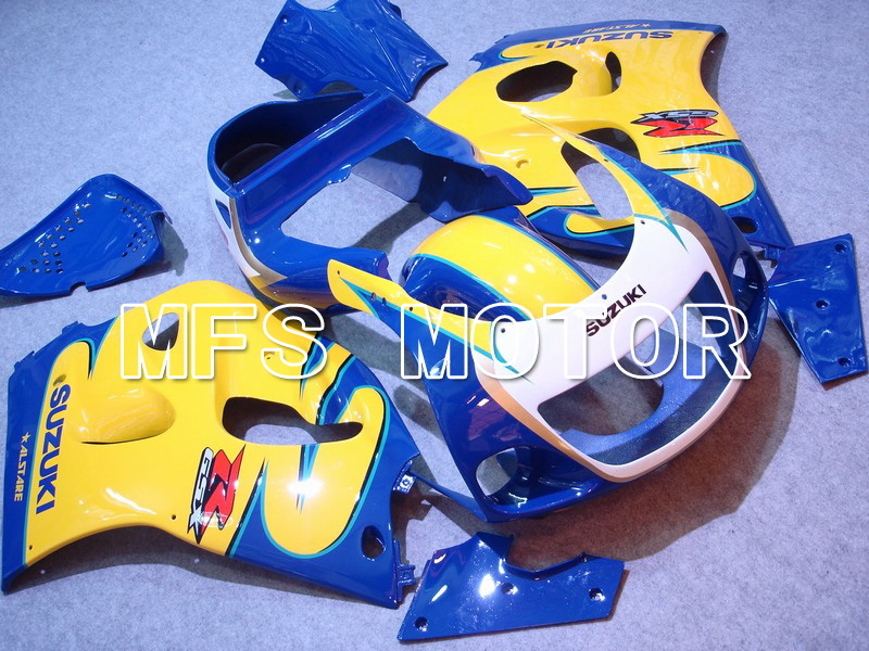 Suzuki GSXR750 1996-1999 ABS Fairing - Factory Style - Blue Yellow - MFS6893