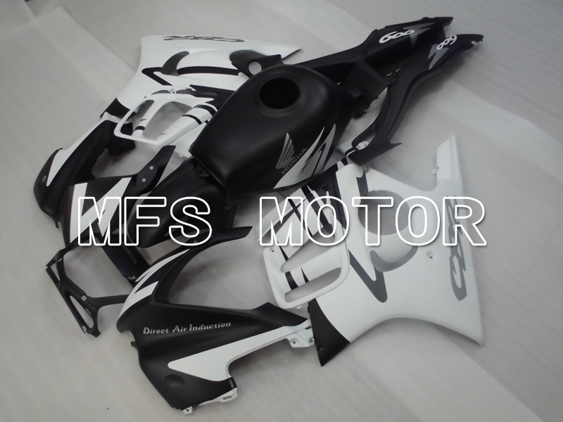 Honda CBR600 F3 1997-1998 Injection ABS Fairing - Factory Style - Black White Matte - MFS6464